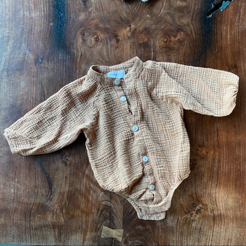 Fieldday/Kindly Gauze Bubble romper (18-24M)